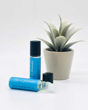 Lily & Jasmine Roll-On Perfume Oils - 10ml