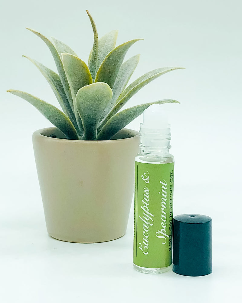 Eucalyptus & Spearmint Roll-On Perfume Oils - 10ml