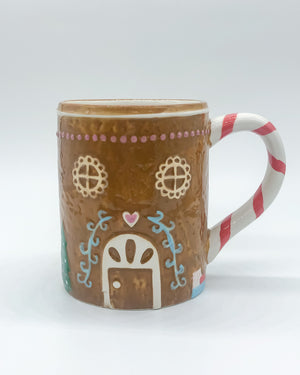 Ceramic Mug - Gingerbread House