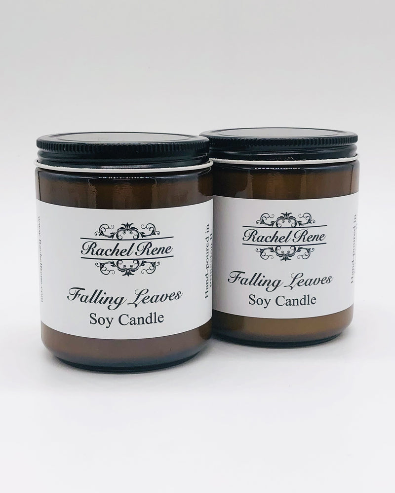 Falling Leaves Soy Candle