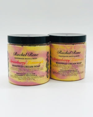 Strawberry Lemonade Whipped Soap