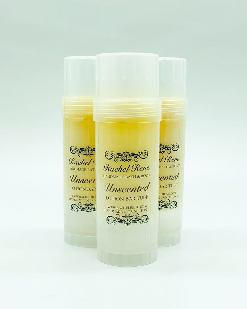 Unscented Lotion Bar Tubes