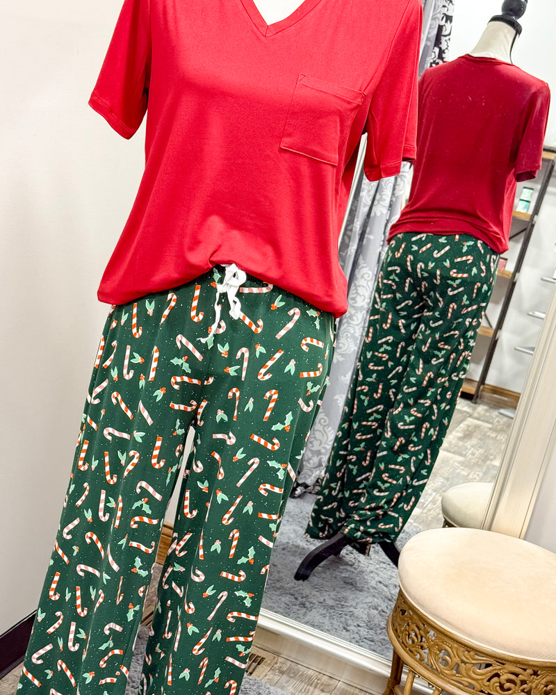 Peppermint Twist - Pajama Pants
