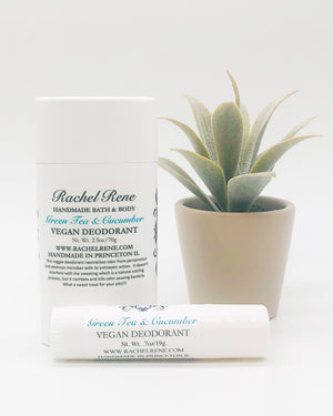Green Tea & Cucumber - Aluminum Free Natural Deodorant