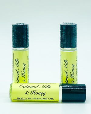 Oatmeal, Milk & Honey Roll-On Perfume Oils - 10ml