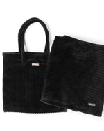 On My Way Blanket & Tote - Black
