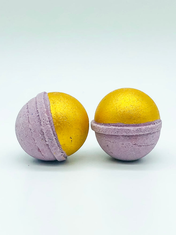 Lavender Honey Bath Bombs