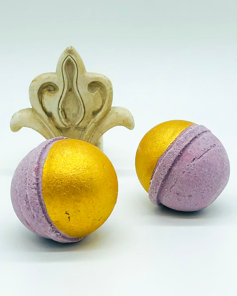 Lavender Honey Bath Bombs