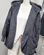 Comfort Zone Cardigan - Charcoal