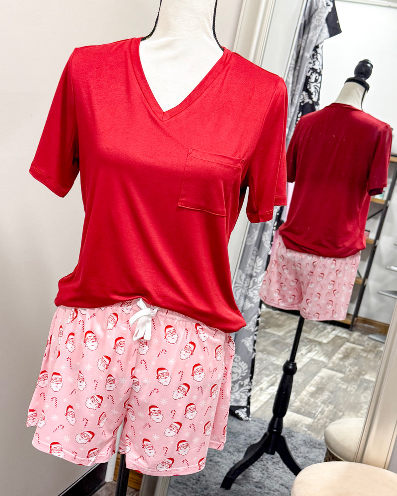 Candy Cane Cutie - Sleep Shorts