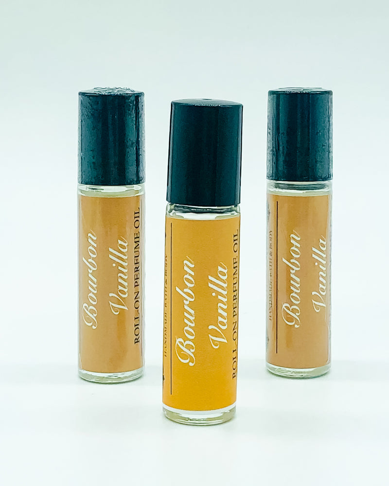 Bourbon Vanilla Roll-On Perfume Oils - 10ml