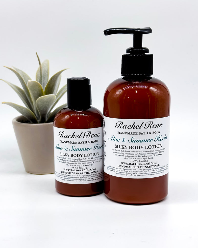 Aloe & Summer Herbs - Silky Body Lotion