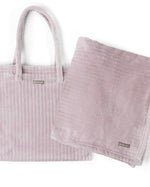 On My Way Blanket & Tote - Dusty Rose
