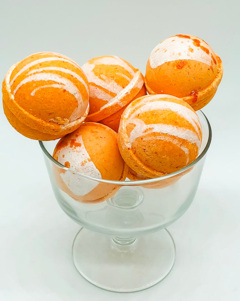 Orange Peel Bath Bombs