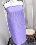Waffle Spa Bath Wrap - Lavender