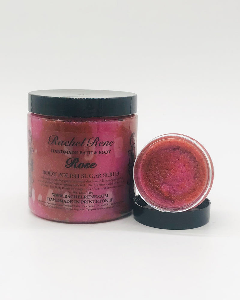 Rose - Body Polish Sugar Scrub