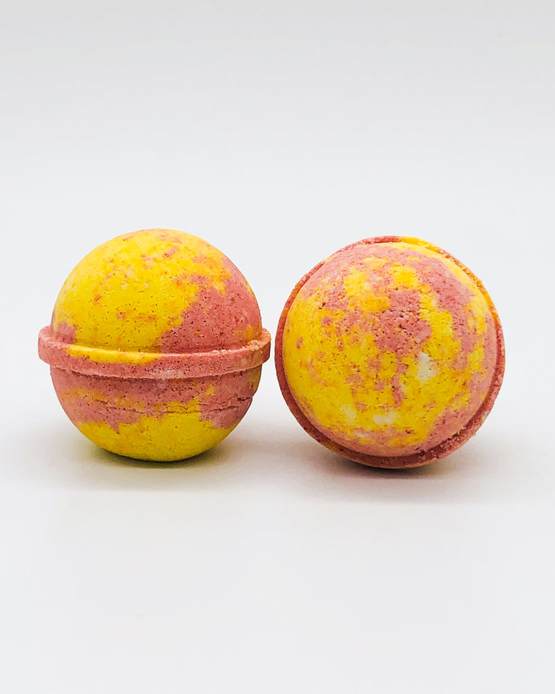 Strawberry Lemonade Bath Bombs