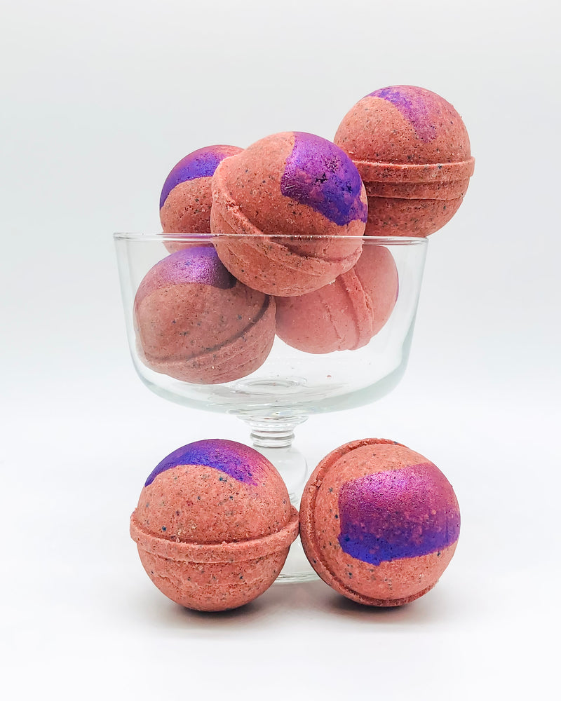 Black Raspberry Bath Bombs