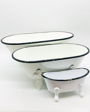 Enamel Mini Tub