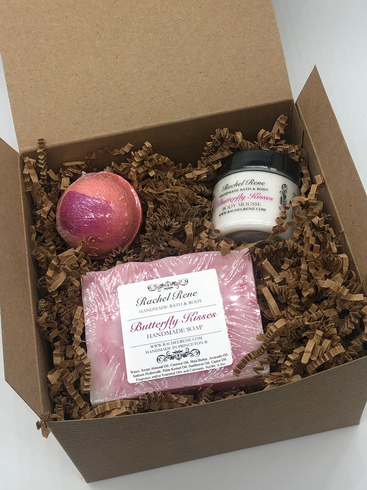 3pc Gift Set - Soap Bar, Body Mousse and Bath Bomb