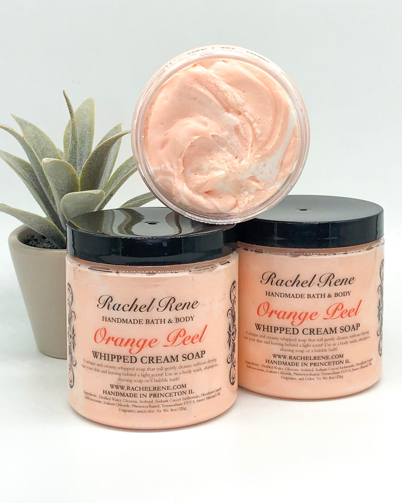 Orange Peel Whipped Soap