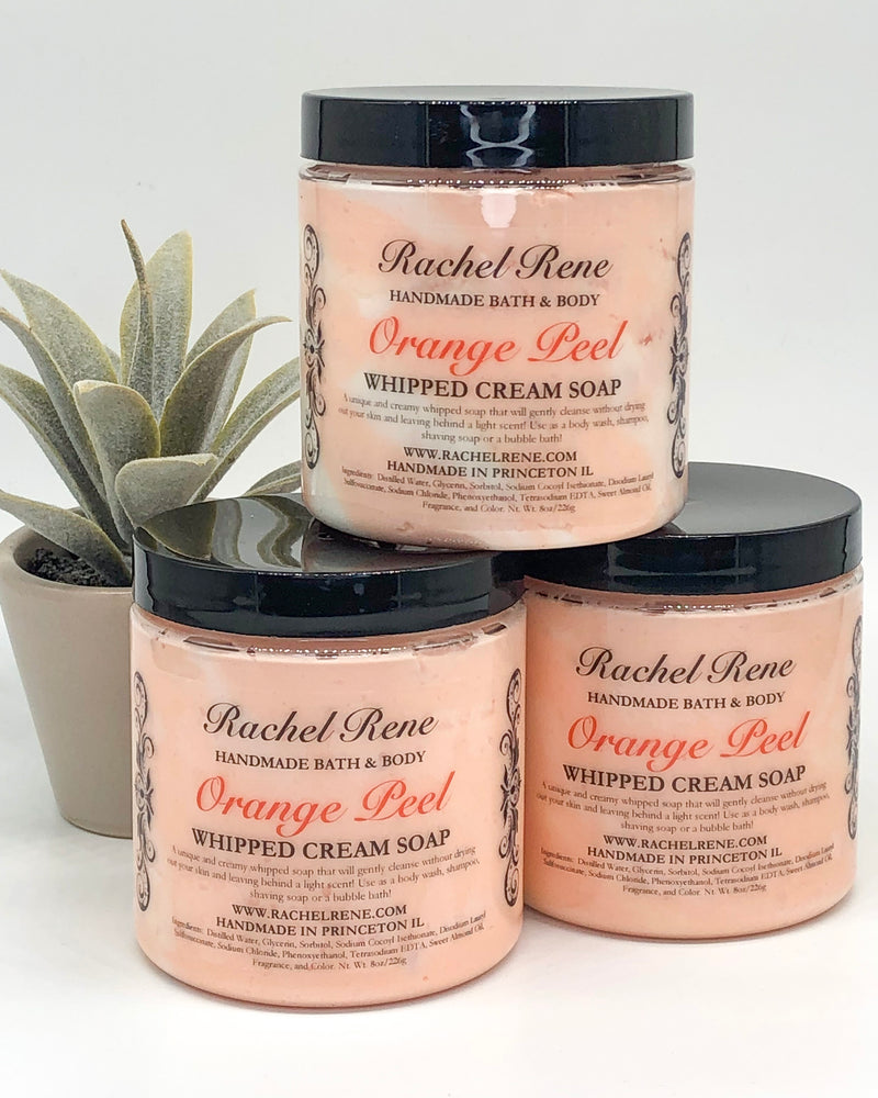 Orange Peel Whipped Soap