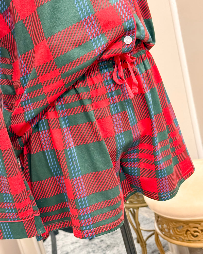Telluride Plaid - Sleep Shorts