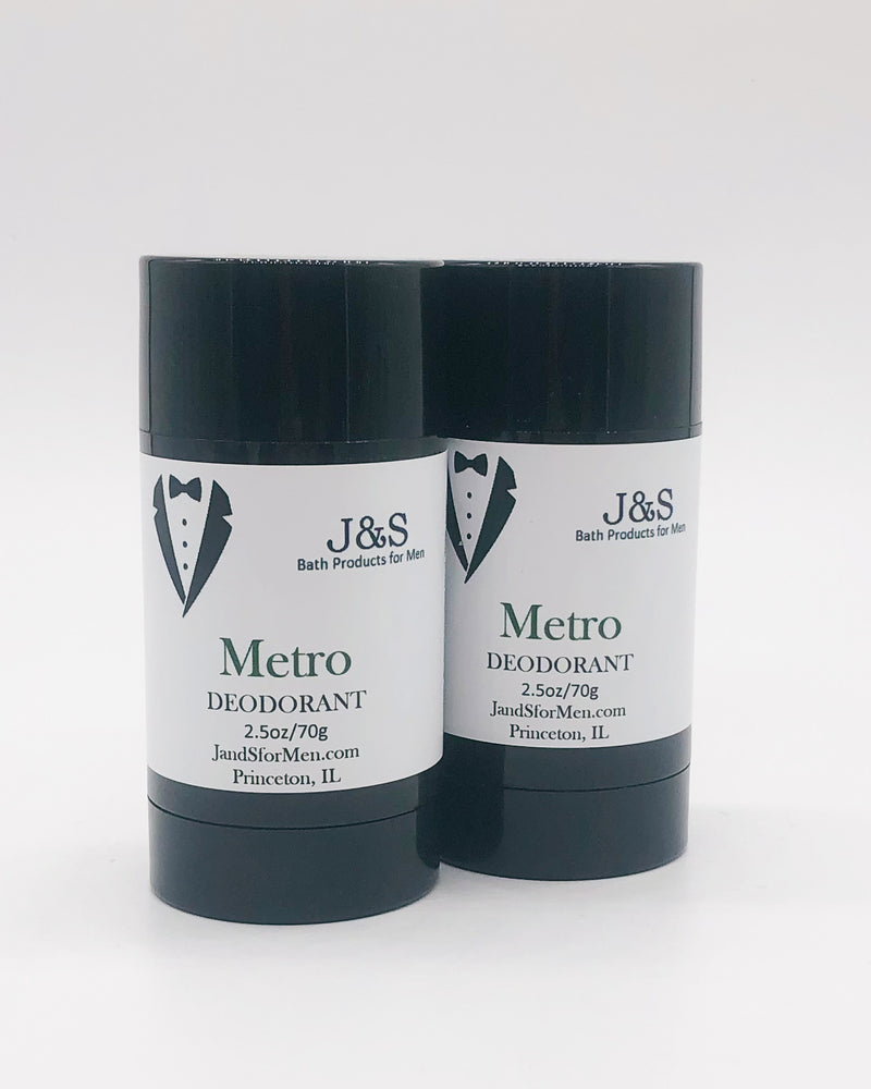 Metro - Aluminum Free Natural Deodorant