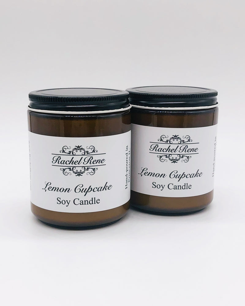 Lemon Cupcake Soy Candle