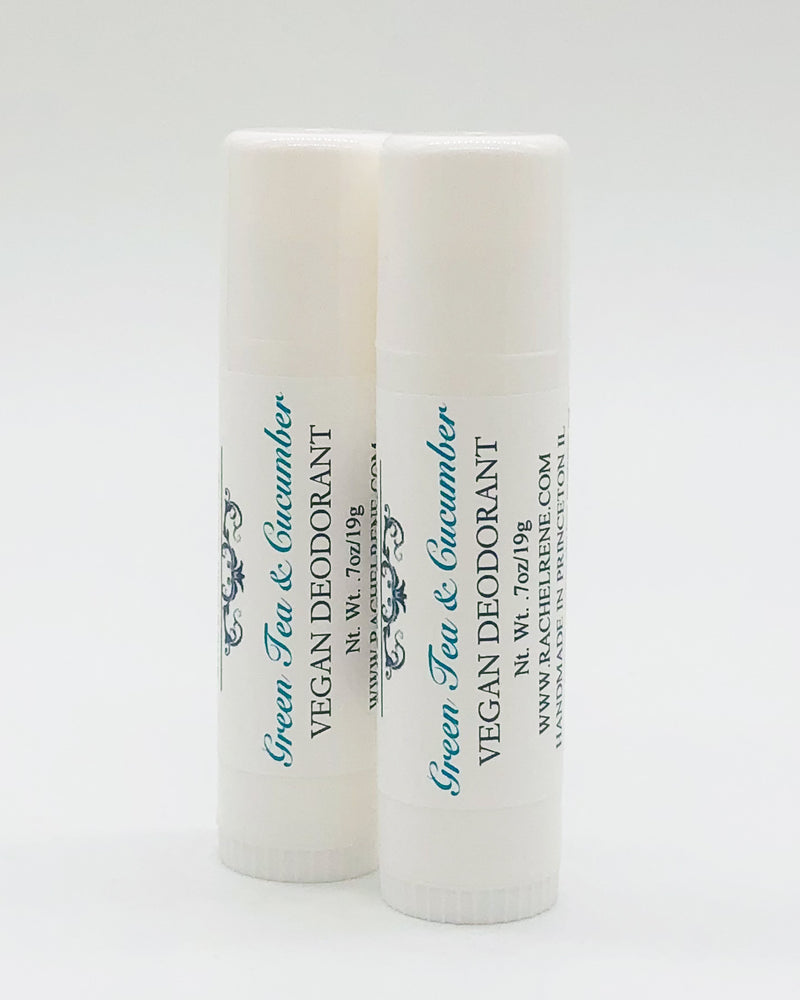 Green Tea & Cucumber - Aluminum Free Natural Deodorant