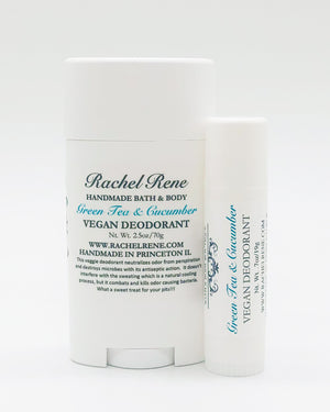 Green Tea & Cucumber - Aluminum Free Natural Deodorant