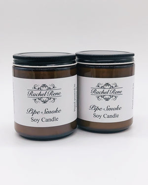 Pipe Smoke Soy Candle