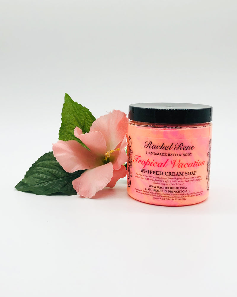 Tropical Vacation Whipped Soap