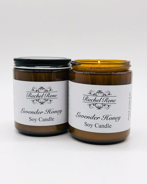 Lavender Honey Soy Candle