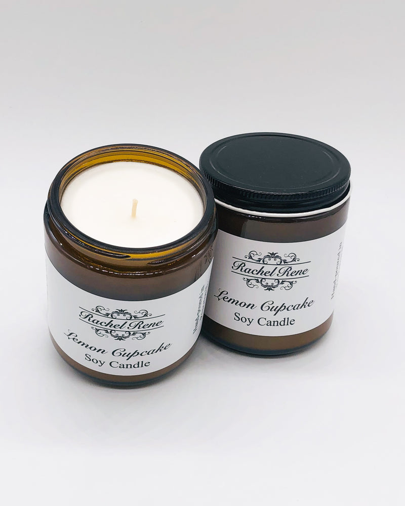Lemon Cupcake Soy Candle