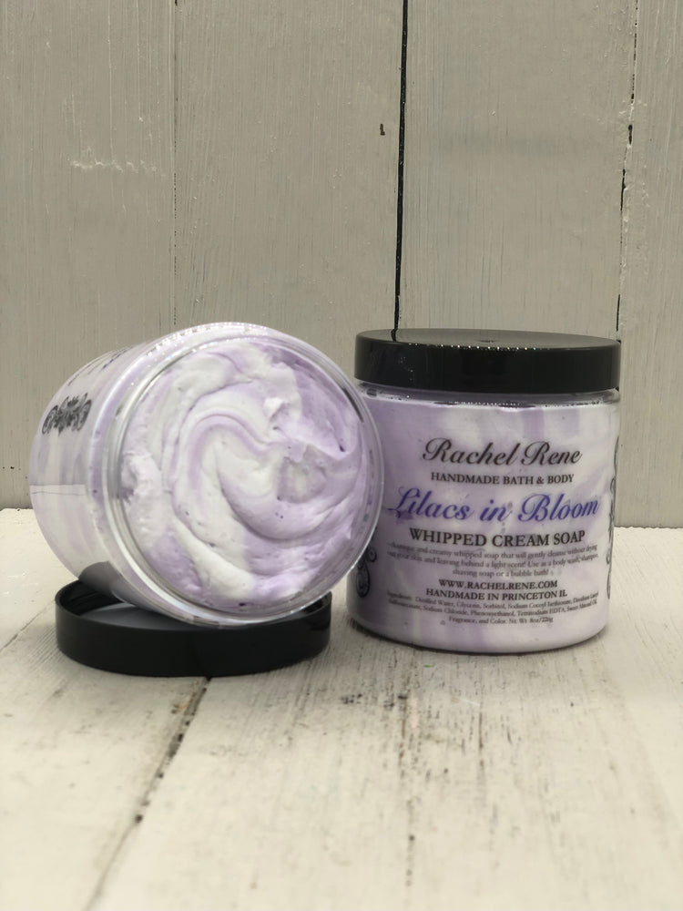 Lilacs in Bloom Whipped Cream Soap