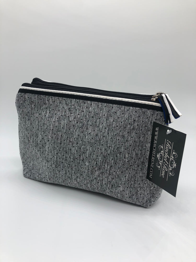 Neoprene Double Cosmetic Bag