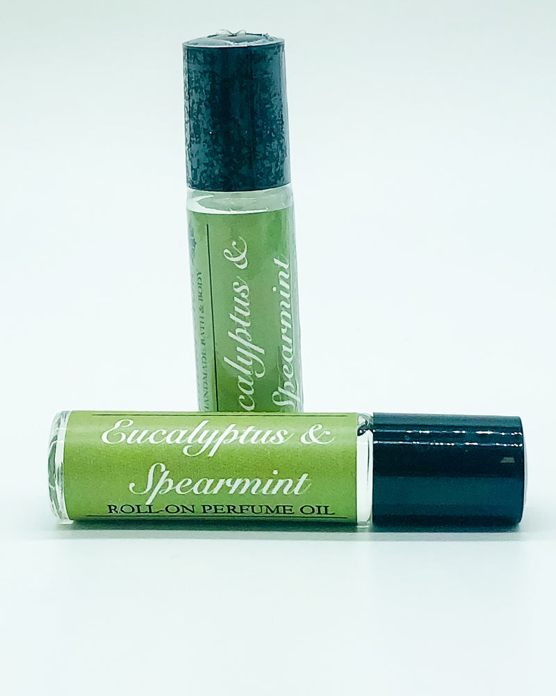 Eucalyptus & Spearmint Roll-On Perfume Oils - 10ml