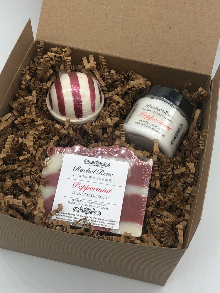 3pc Gift Set - Soap Bar, Body Mousse and Bath Bomb