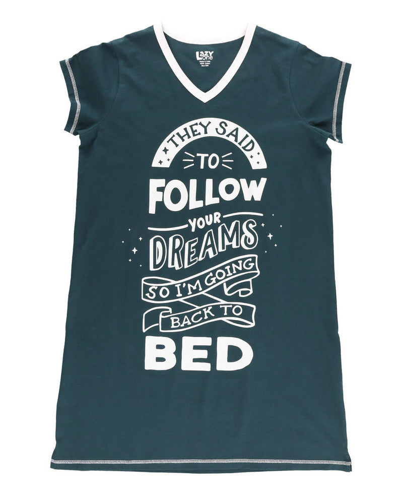 Follow Your Dreams - Women's Nightshirt