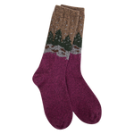 World's Softest Socks - Cranberry Forest