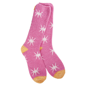 World's Softest Socks - Starburst Azalea