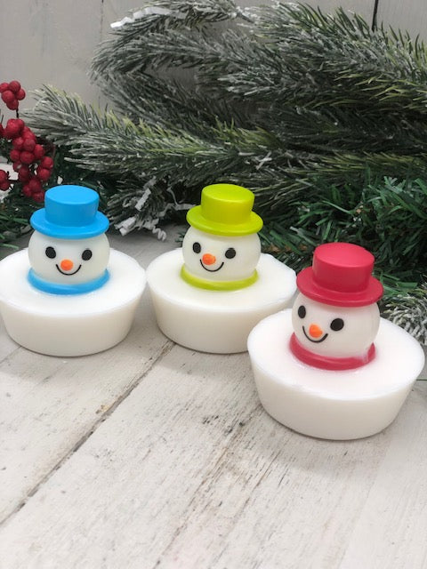 Snowman Soaps