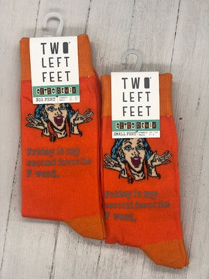 Favorite F-Word Retro Unisex Socks