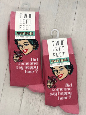 
            
                Load image into Gallery viewer, Say Happy Hour Retro Unisex Socks
            
        