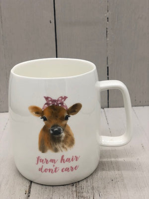 
            
                Load image into Gallery viewer, Farm Hair Don&amp;#39;t Care - Ceramic Mug
            
        