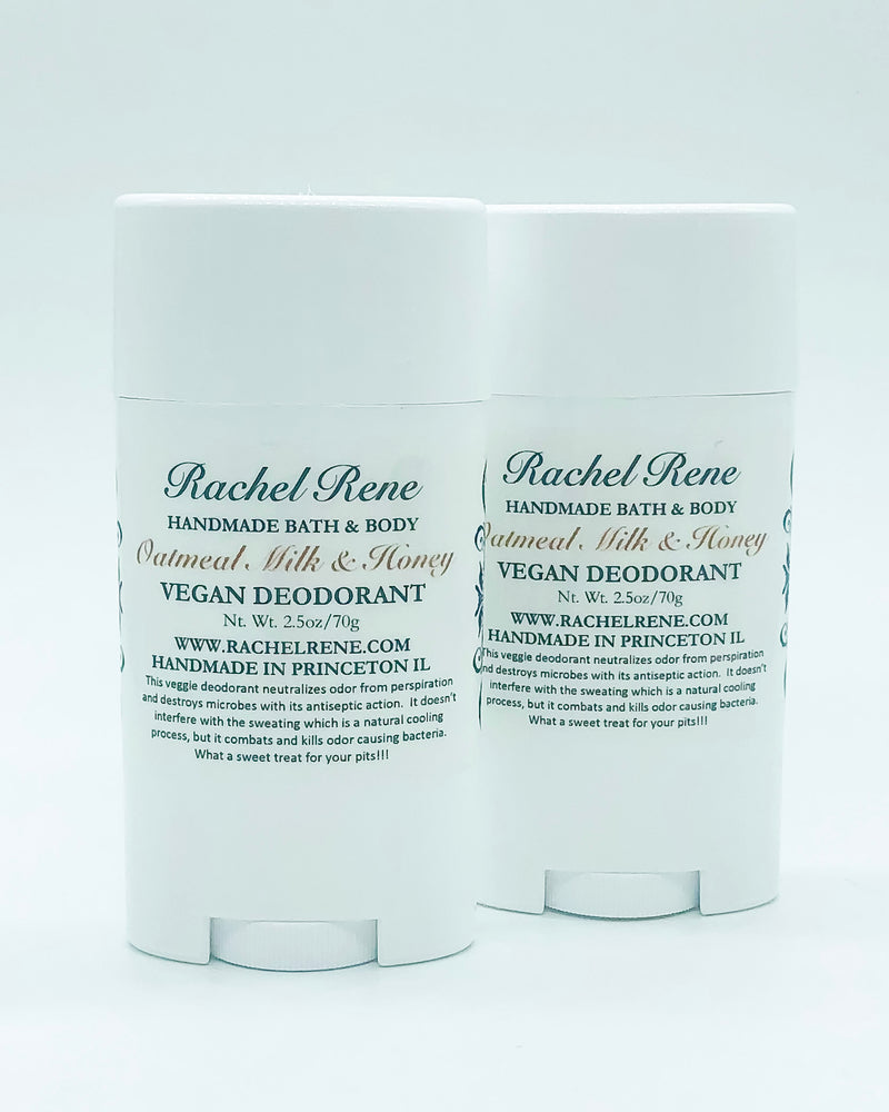 Oatmeal, Milk & Honey - Aluminum Free Natural Deodorant