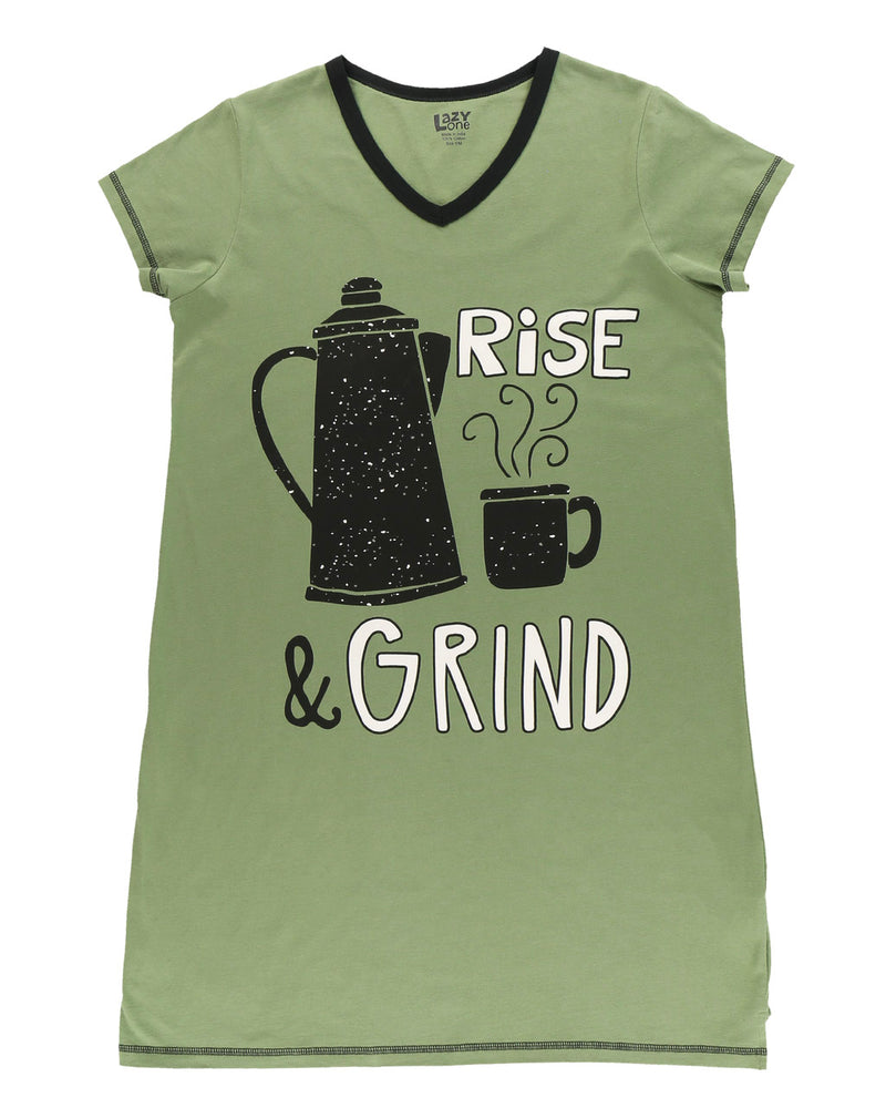 Rise & Grind - Women's Nightshirt