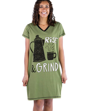 Rise & Grind - Women's Nightshirt