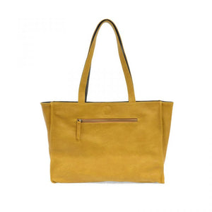 Dark Grey/Mustard Tatum Reversible Tote